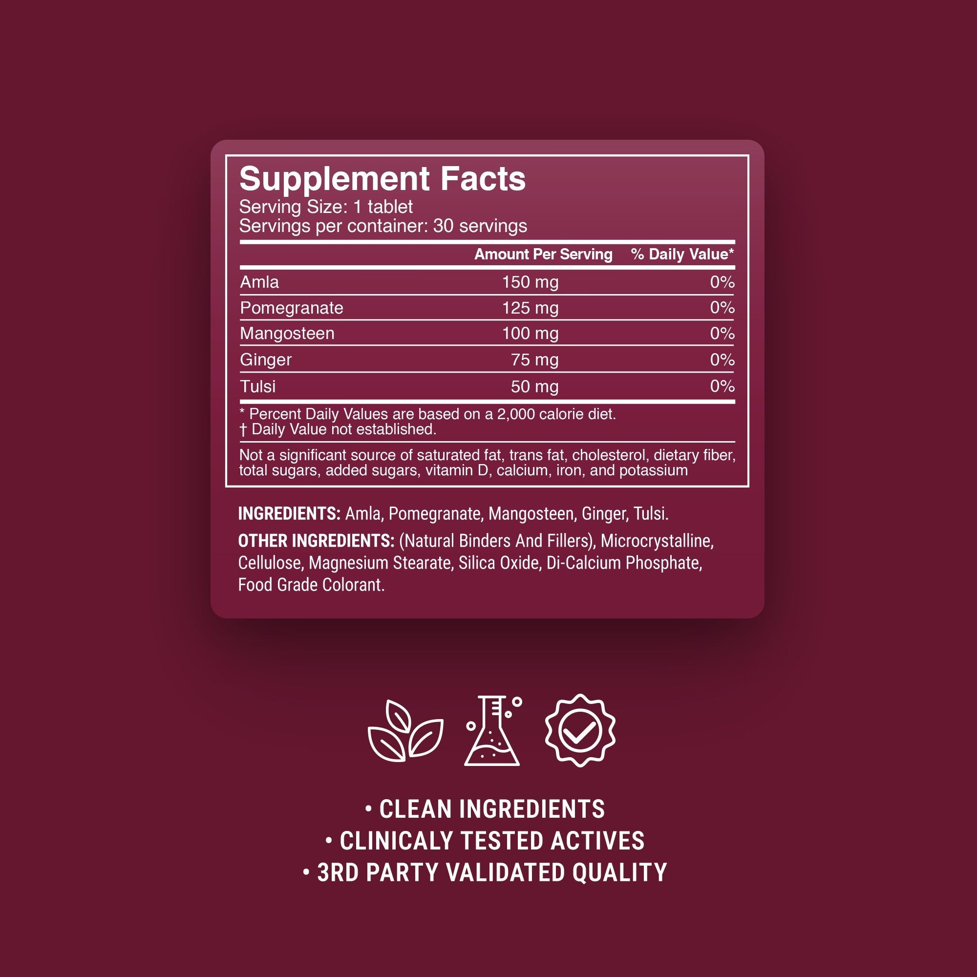 Fruit + Herb Immunity Tablets - hellotabs