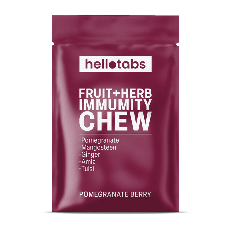Fruit + Herb Immunity Tablets - hellotabs