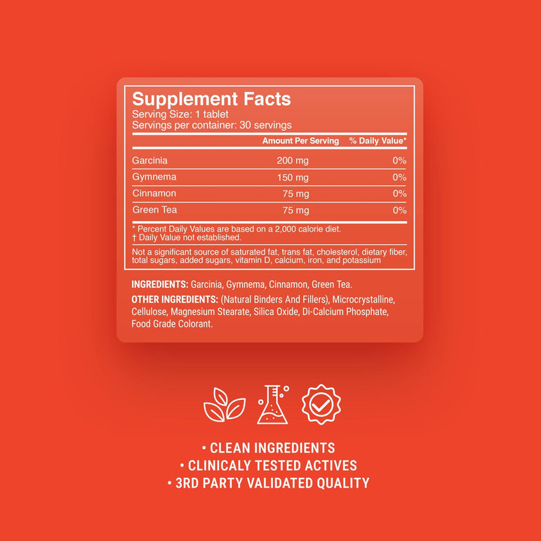 Garcinia + Gymnema Tablets - hellotabs