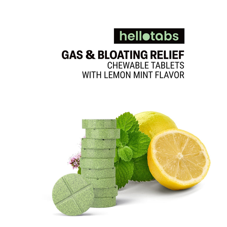 Gas & Bloating Relief Tablets - hellotabs