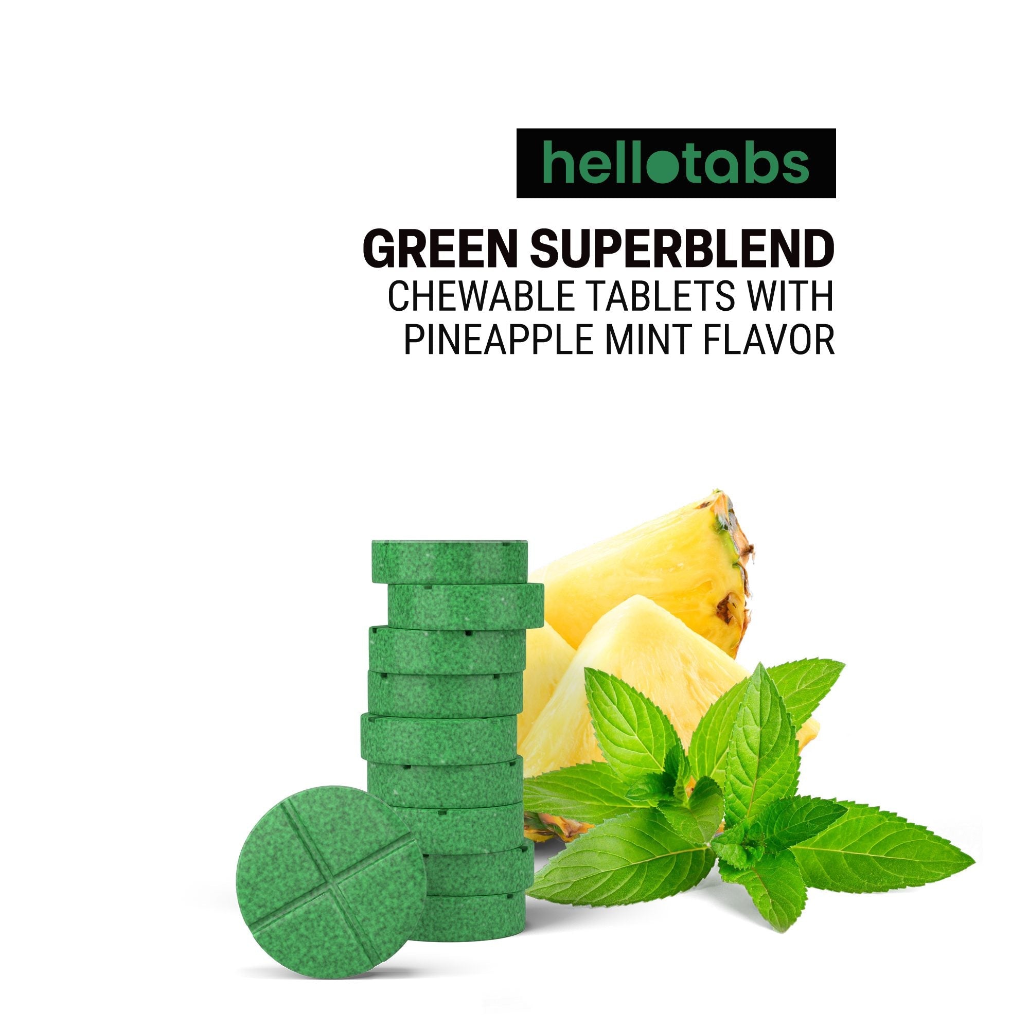 Green Superblend Tablets - hellotabs