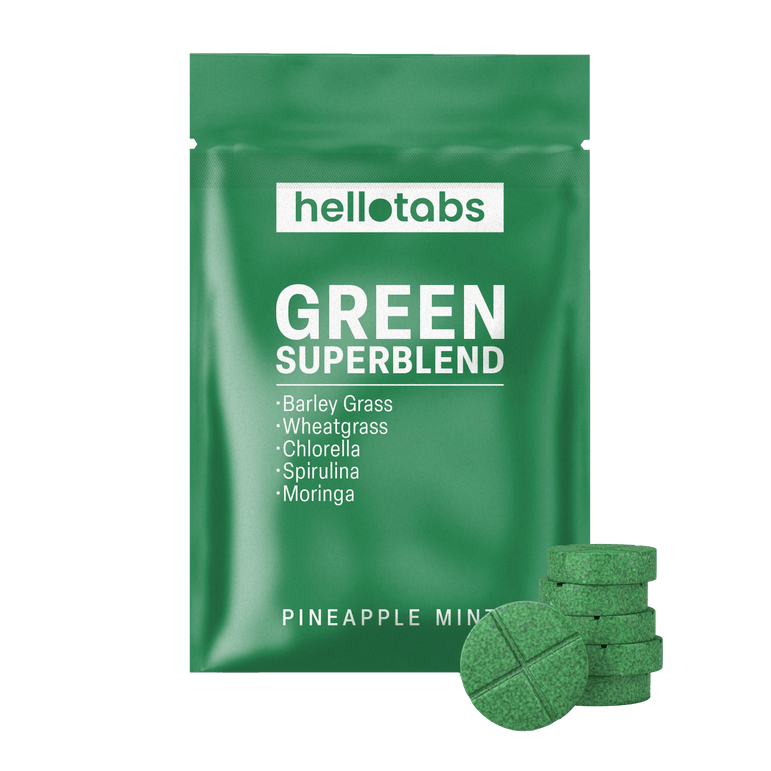 Green Superblend Tablets - hellotabs