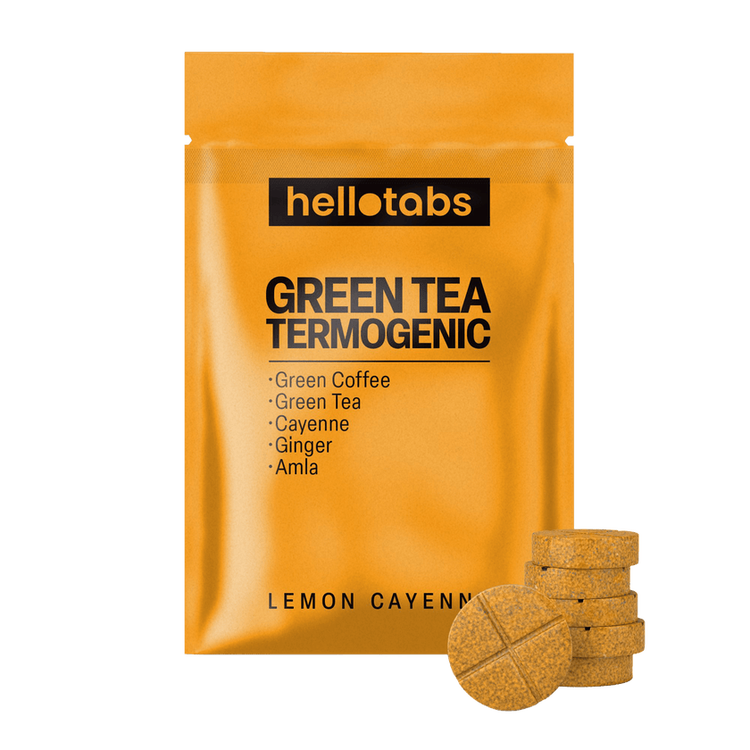 Green Tea Thermogenic Tablets - hellotabs