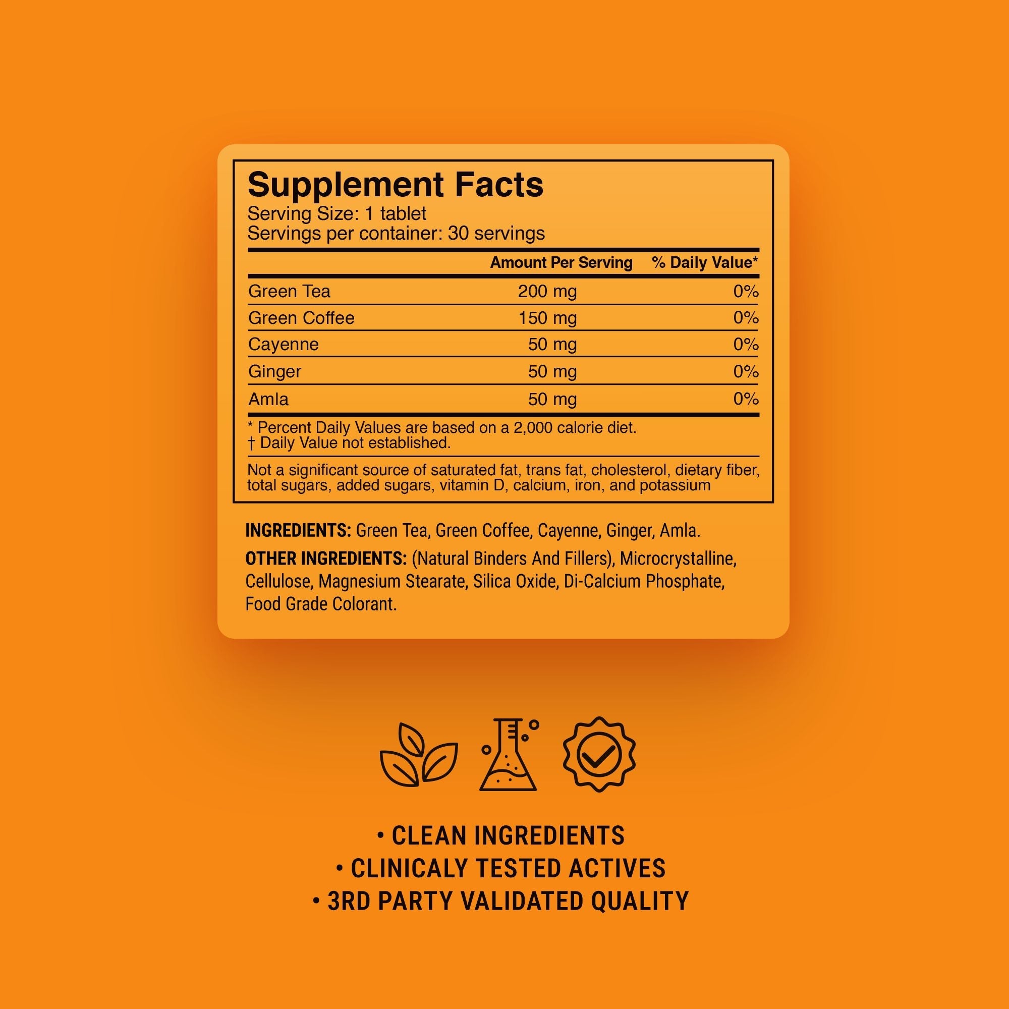 Green Tea Thermogenic Tablets - hellotabs