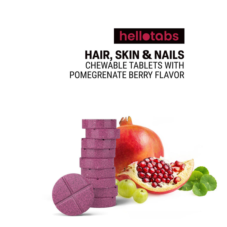 Hair Skin & Nails Tablets - hellotabs