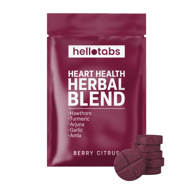 Heart Health Herbal Blend Tablets - hellotabs
