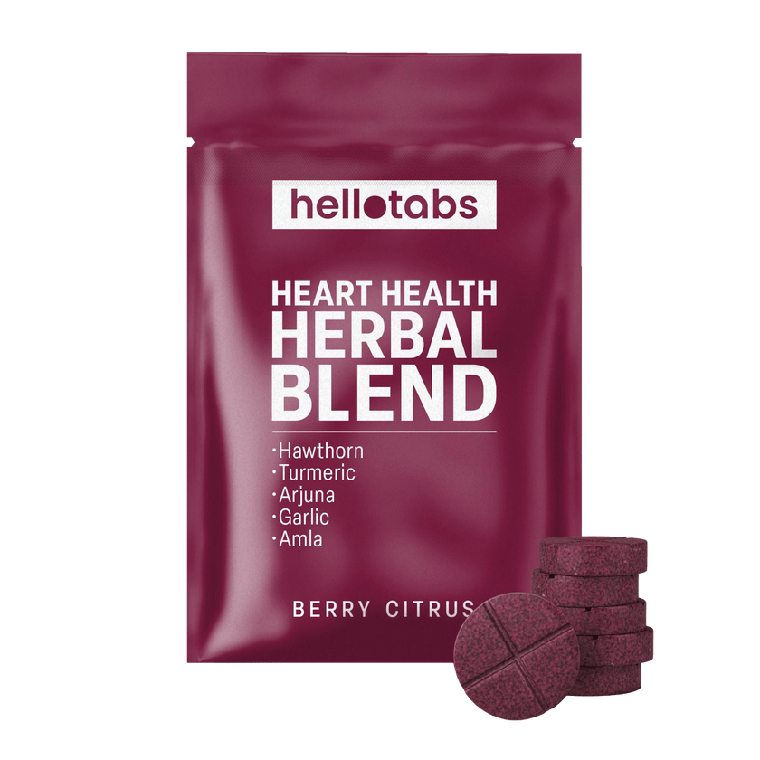 Heart Health Herbal Blend Tablets - hellotabs