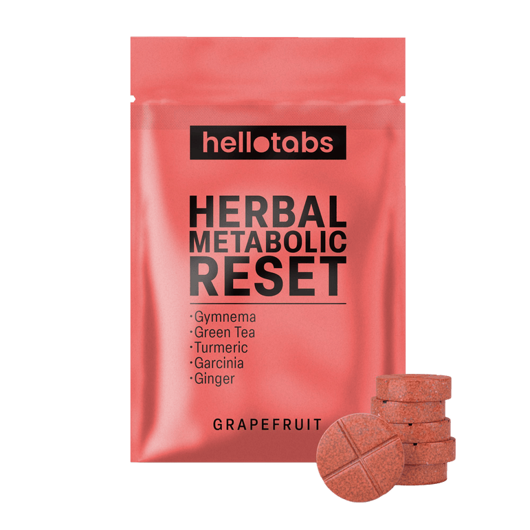 Herbal Metabolic Reset Tablets - hellotabs
