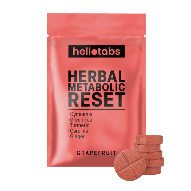 Herbal Metabolic Reset Tablets - hellotabs
