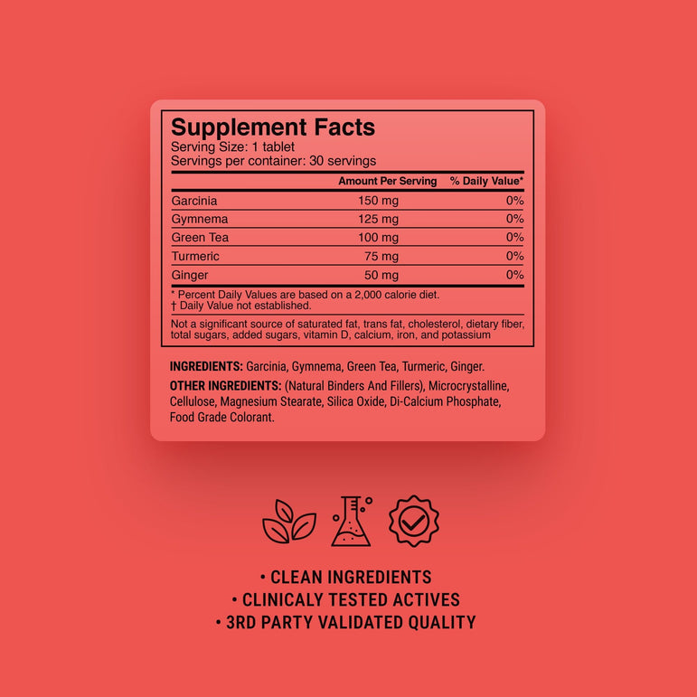 Herbal Metabolic Reset Tablets - hellotabs