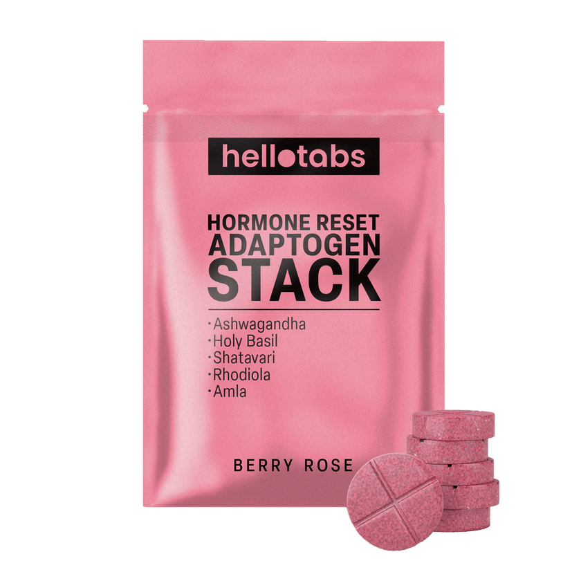 Hormone Reset Adaptogen Stack Tablets - hellotabs