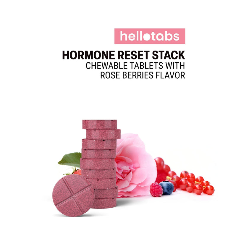 Hormone Reset Adaptogen Stack Tablets - hellotabs