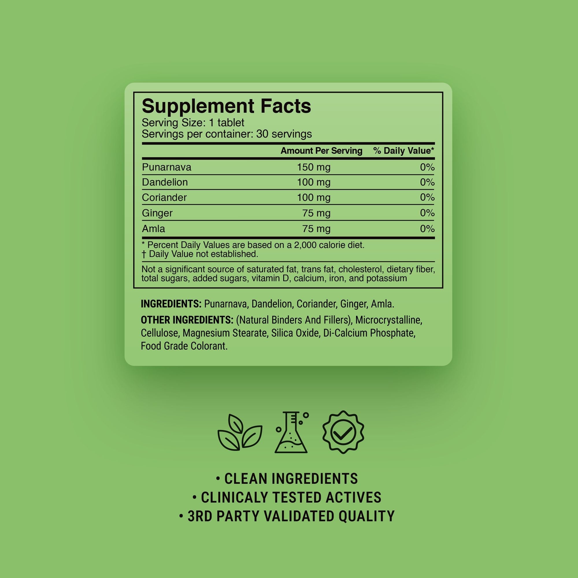 Kidney Herbal Support Tablets - hellotabs