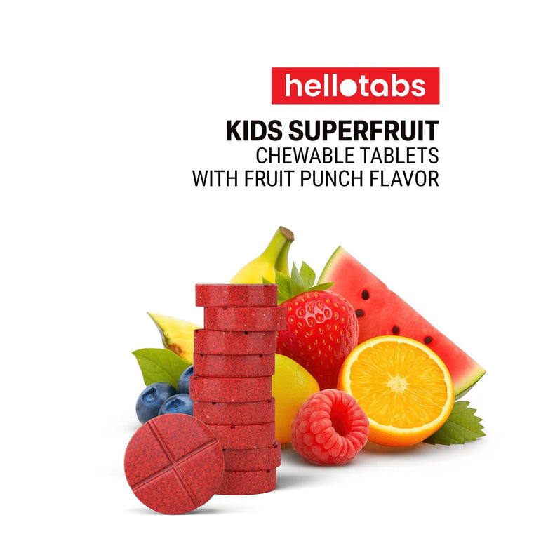 Kids Superfruit Tablets - hellotabs