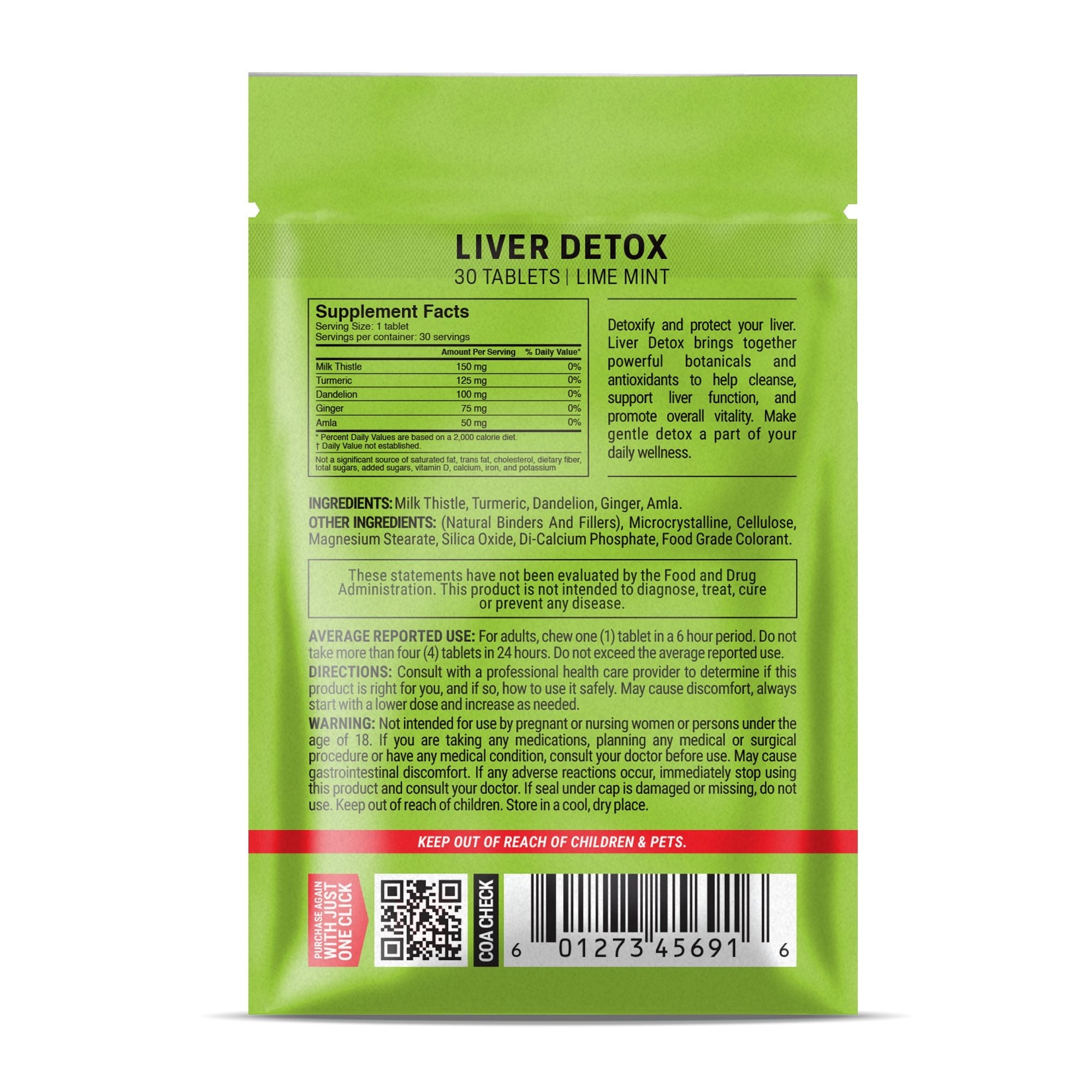 Liver Detox Tablets - hellotabs