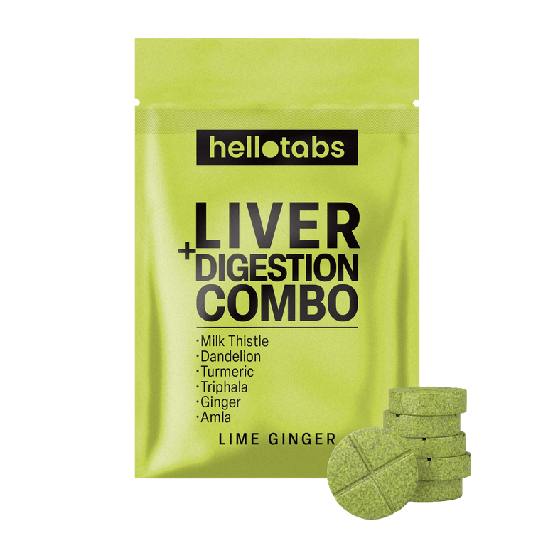 Liver + Digestion Combo Tablets - hellotabs