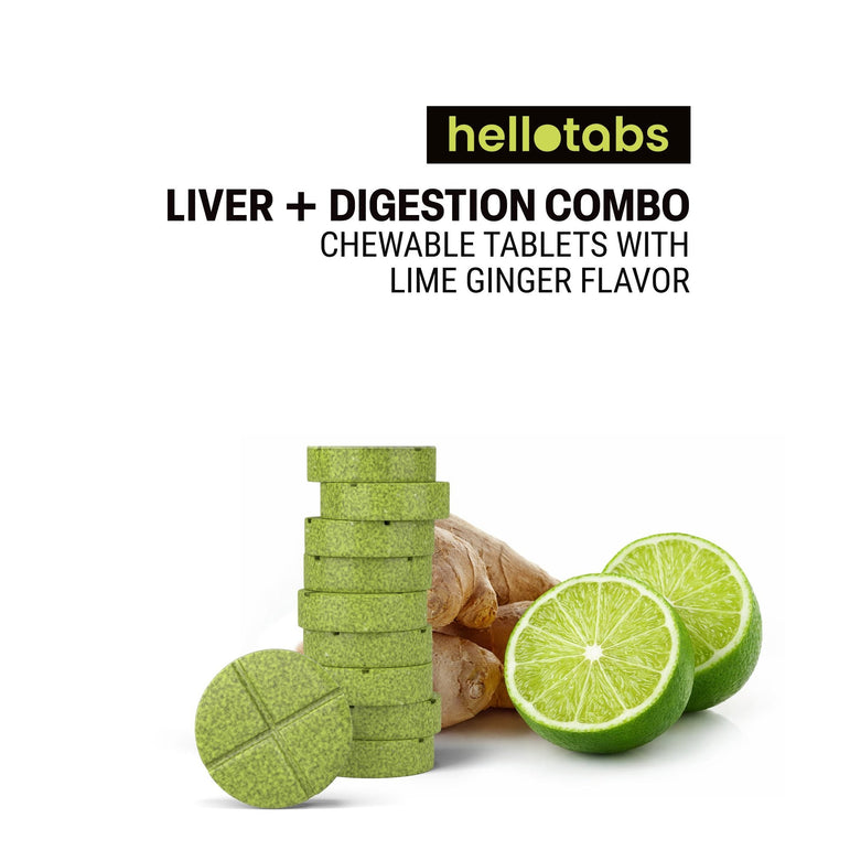 Liver + Digestion Combo Tablets - hellotabs
