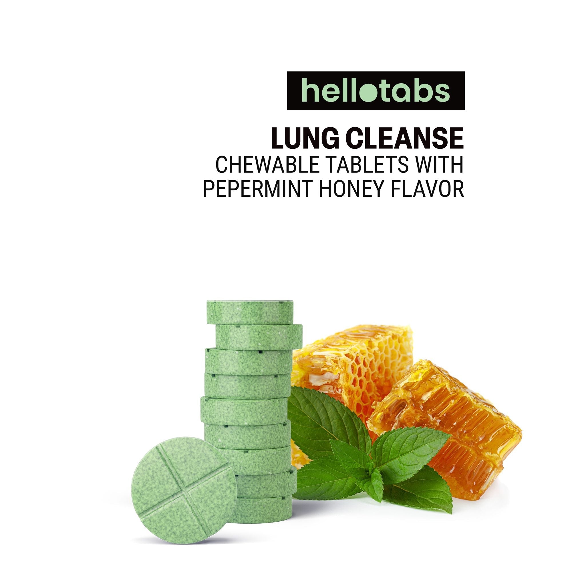 Lung Cleanse Herbs Tablets - hellotabs