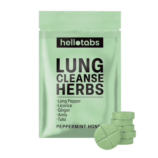 Lung Cleanse Herbs Tablets - hellotabs