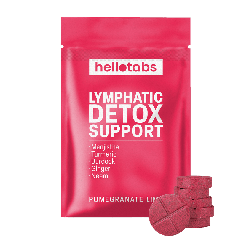 Lymphatic Detox Support Tablets - hellotabs