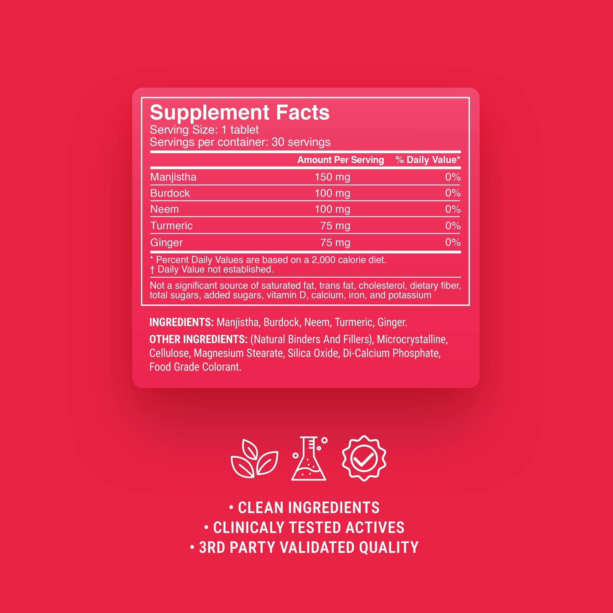 Lymphatic Detox Support Tablets - hellotabs