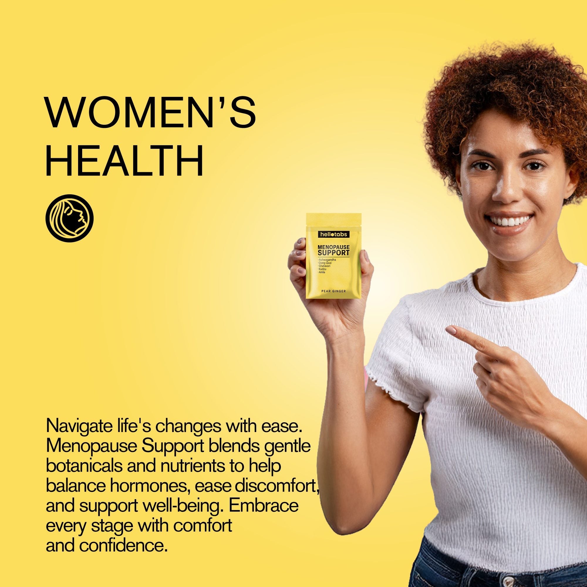 Menopause Support Tablets - hellotabs