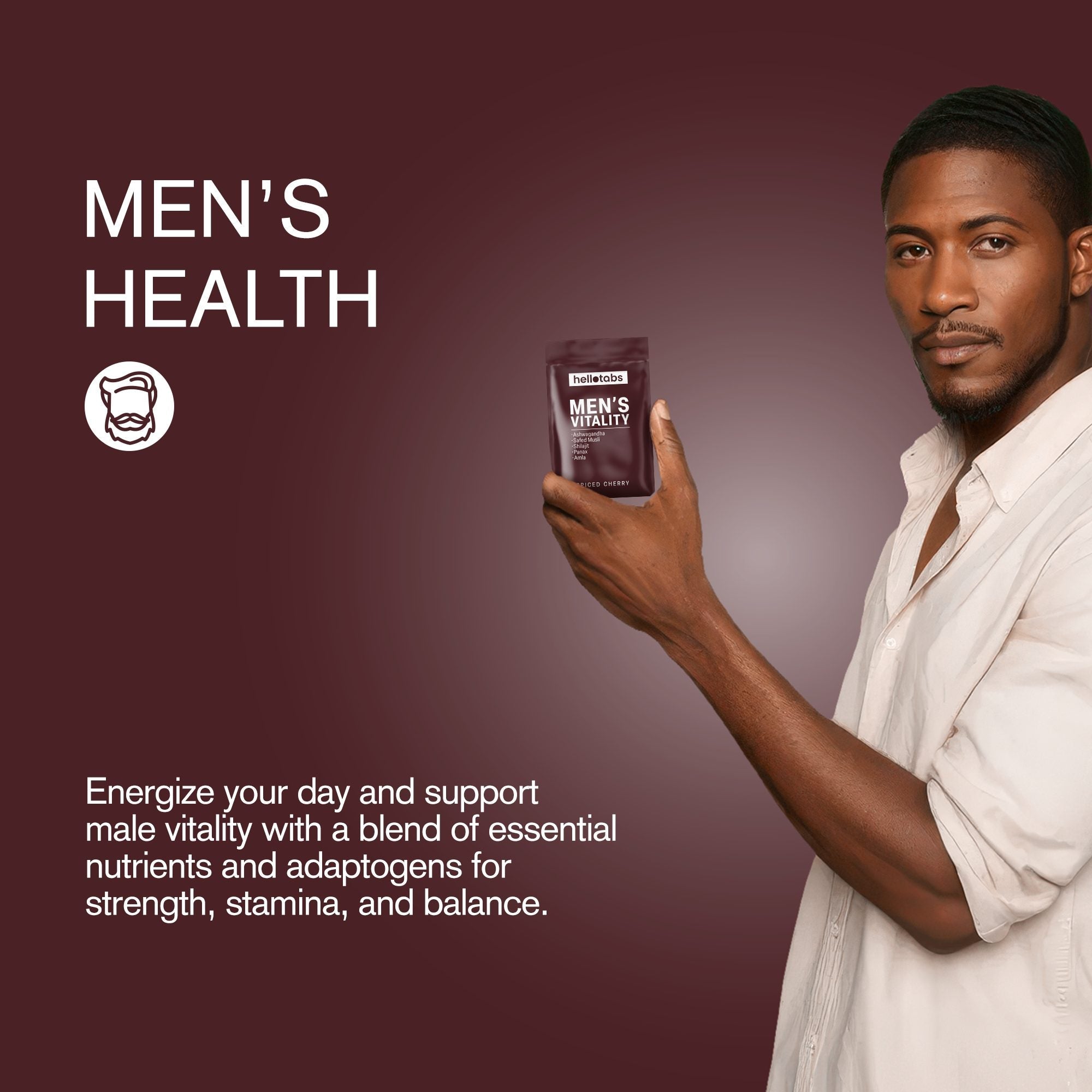 Men's Vitality Tablets - hellotabs