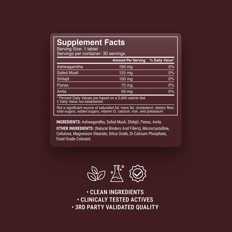 Men's Vitality Tablets - hellotabs