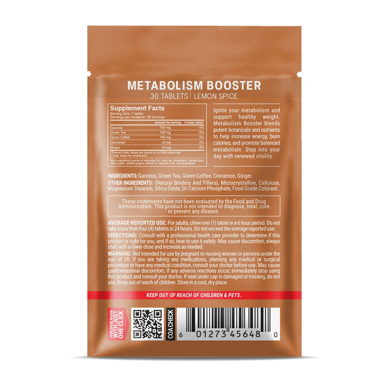Metabolism Booster Tablets - hellotabs
