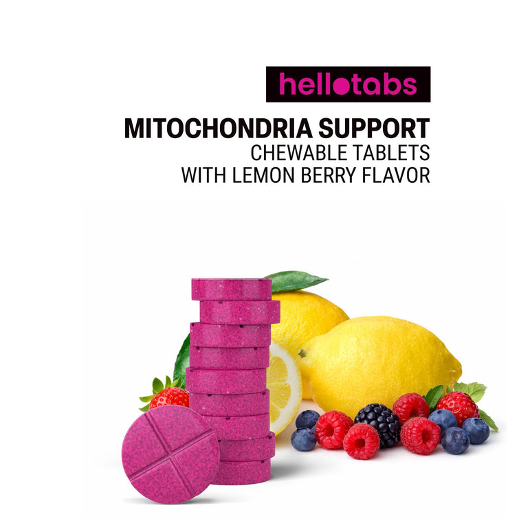 Mitochondria Support Herb Mix Tablets - hellotabs