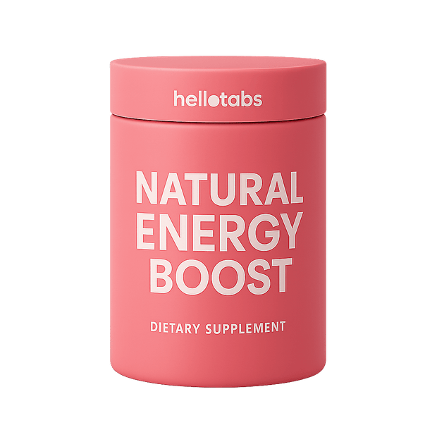 Natural Energy Boost Tablets - hellotabs