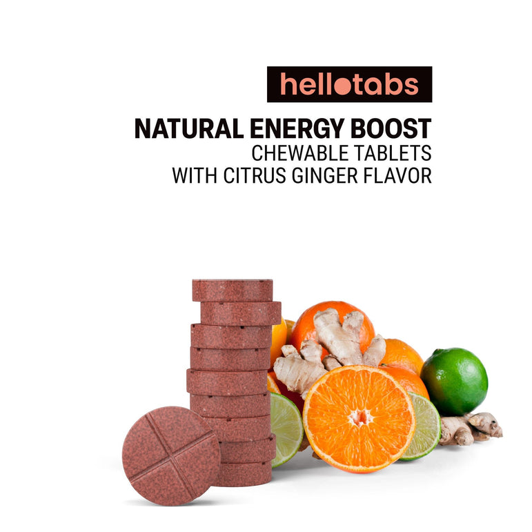 Natural Energy Boost Tablets - hellotabs