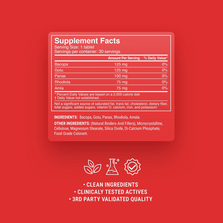 Nootropic Clarity Tablets - hellotabs