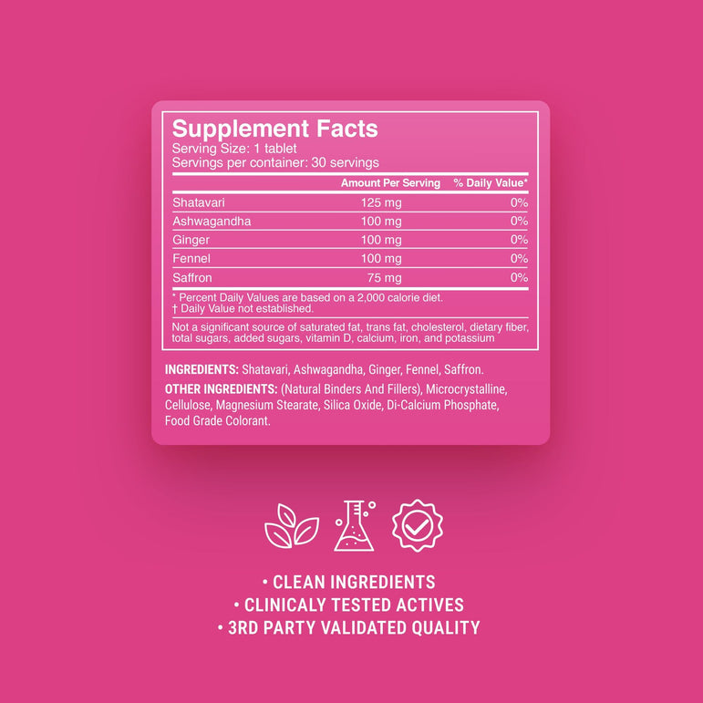 PMS Mood + Boat Relief Tablets - hellotabs