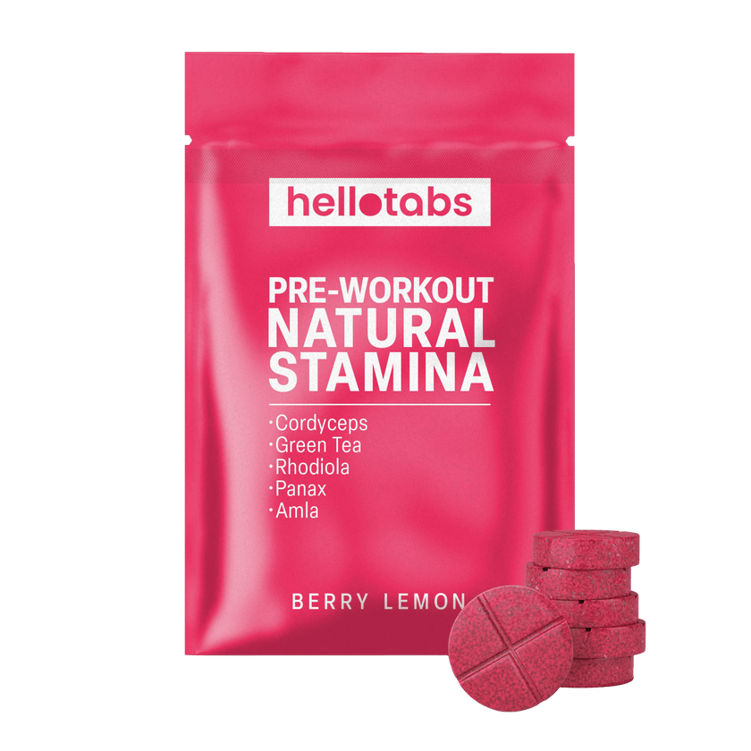 Pre - Workout Stamina Tablets - hellotabs