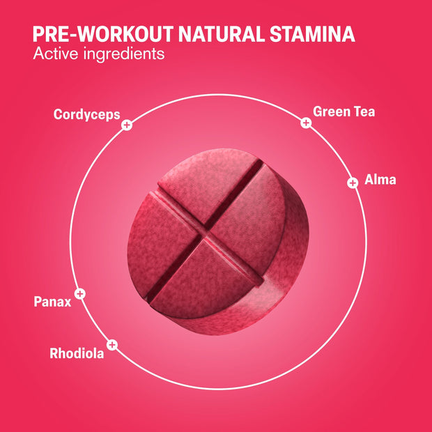 Pre - Workout Stamina Tablets - hellotabs