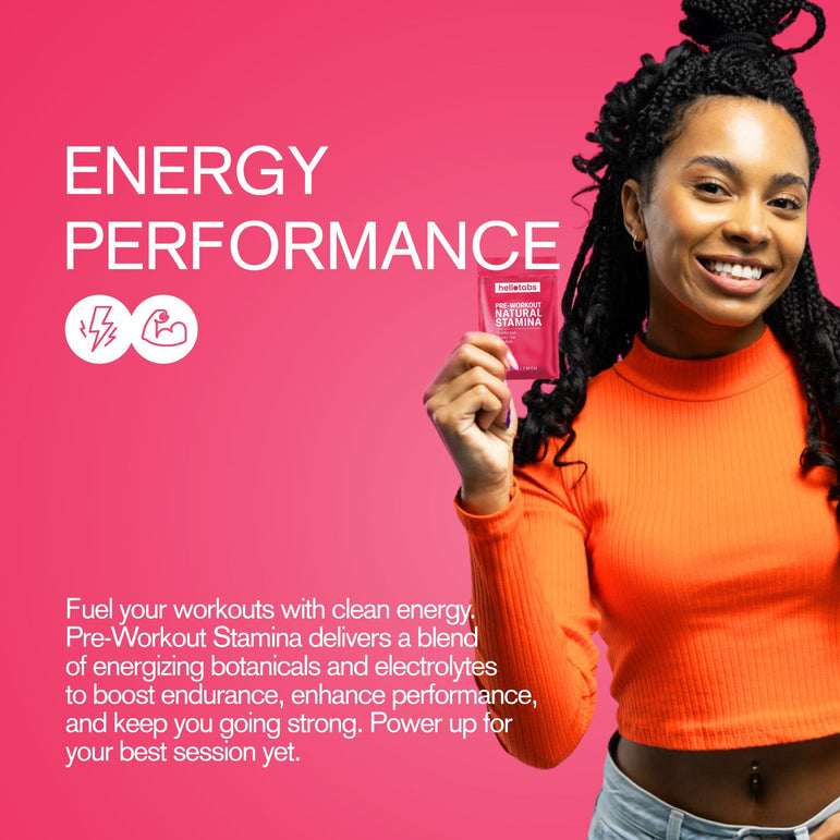 Pre - Workout Stamina Tablets - hellotabs