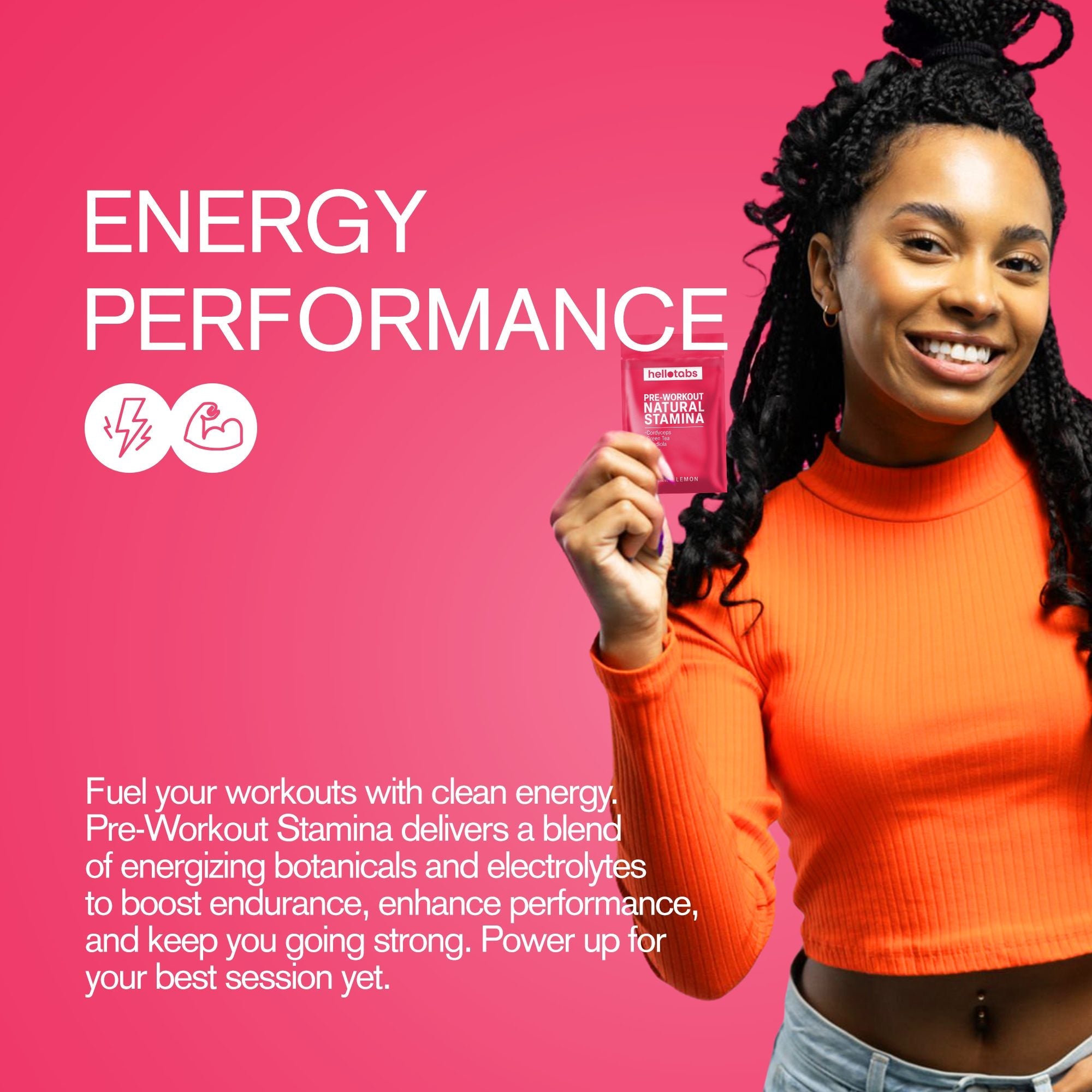 Pre - Workout Stamina Tablets - hellotabs