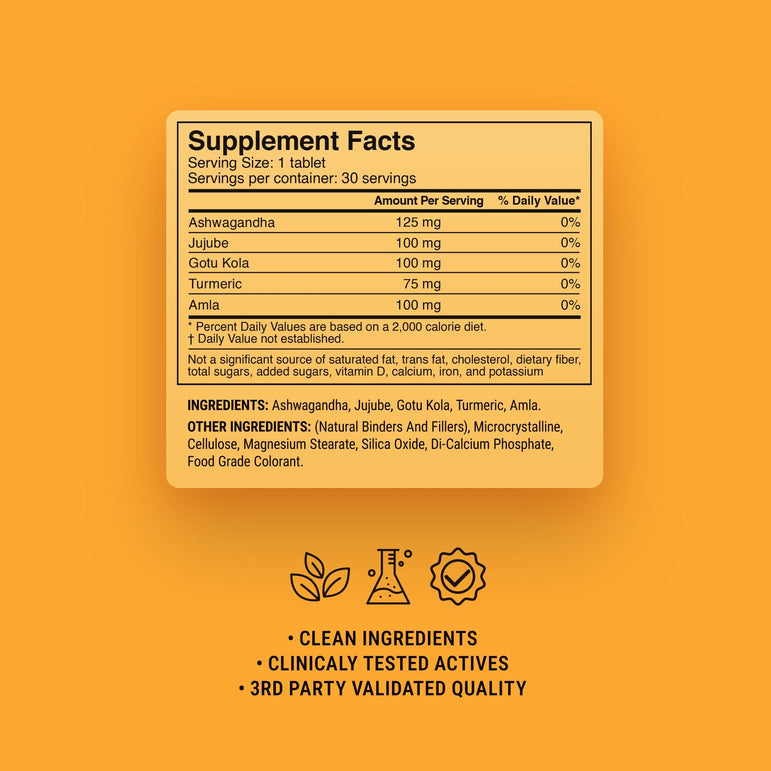 Rest & Recovery Nighttime Tablets - hellotabs