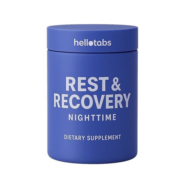 Rest & Recovery Nighttime Tablets - hellotabs