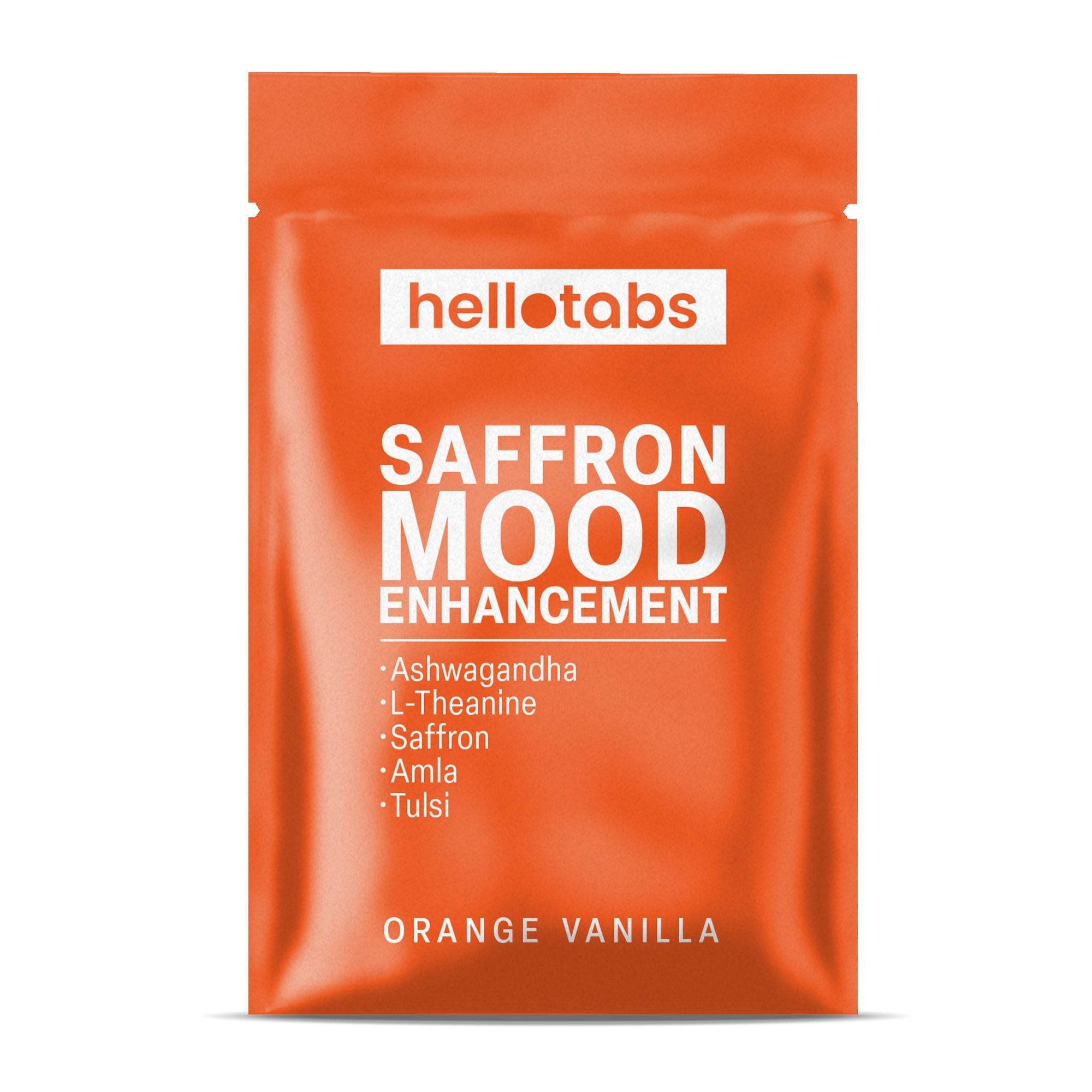 Saffron Mood Enhancement Tablets - hellotabs