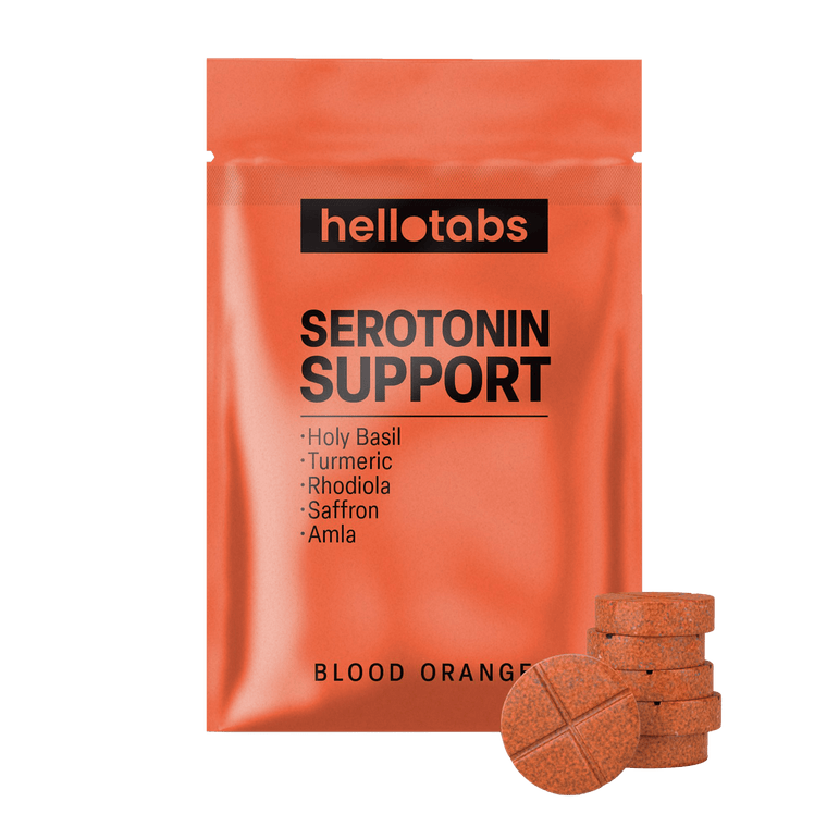 Serotonin Support Tablets - hellotabs