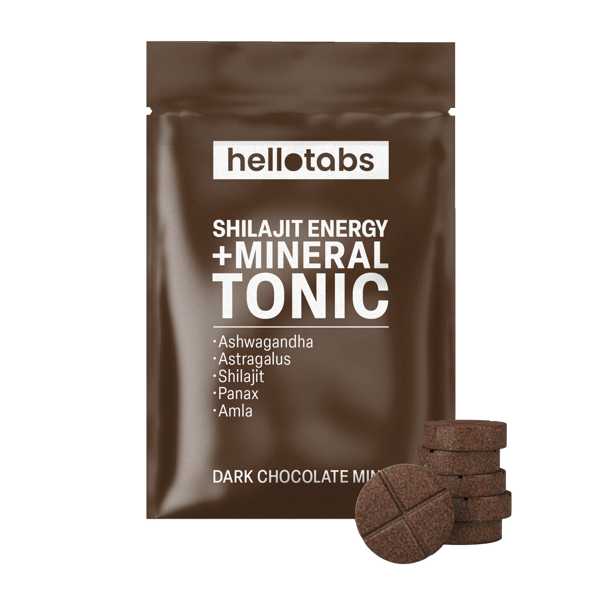 Shilajit Energy + Mineral Tonic Tablets - hellotabs