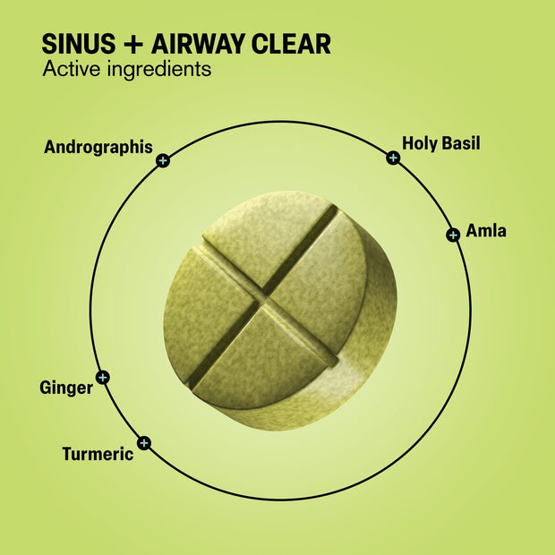 Sinus + Clear Airway Tablets - hellotabs
