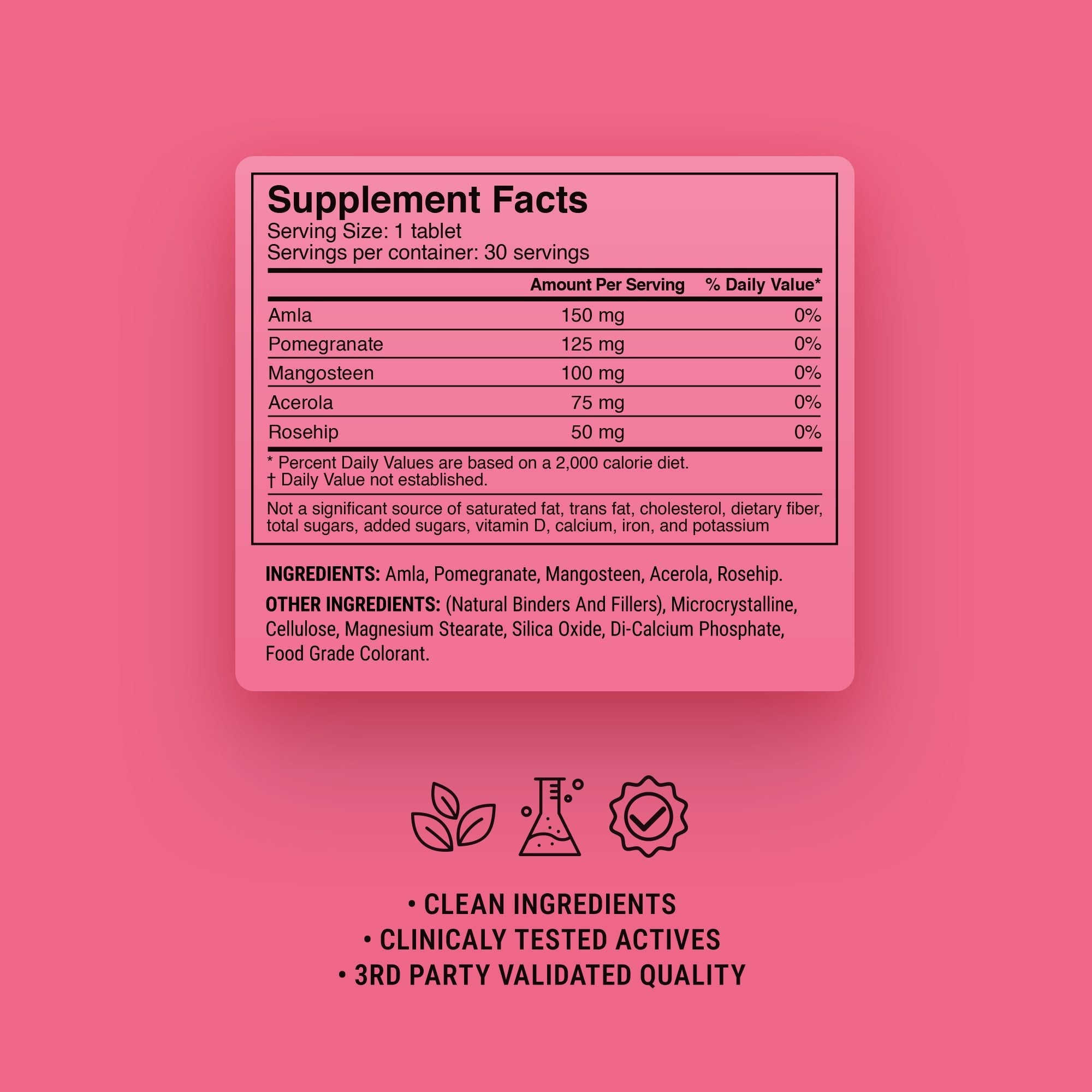 Skin Brightening Superfruit Tablets - hellotabs