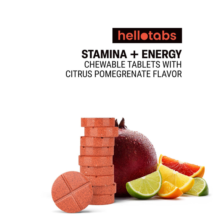 Stamina + Energy Tablets - hellotabs