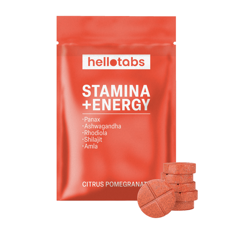 Stamina + Energy Tablets - hellotabs