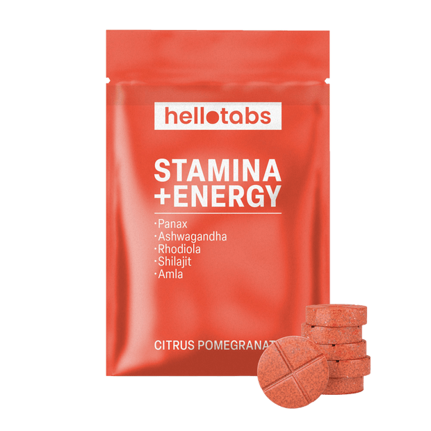 Stamina + Energy Tablets - hellotabs