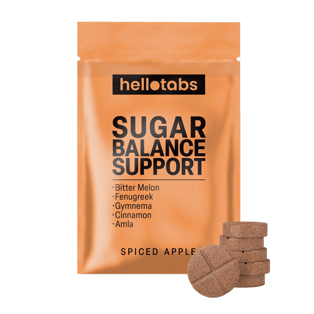 Sugar Balance Support Tablets - hellotabs