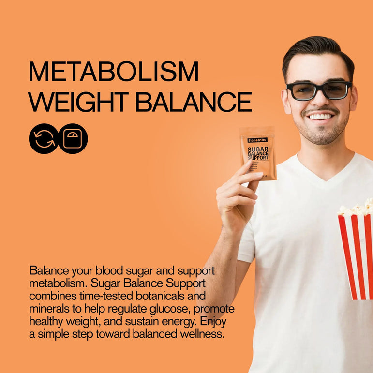 Sugar Balance Support Tablets - hellotabs